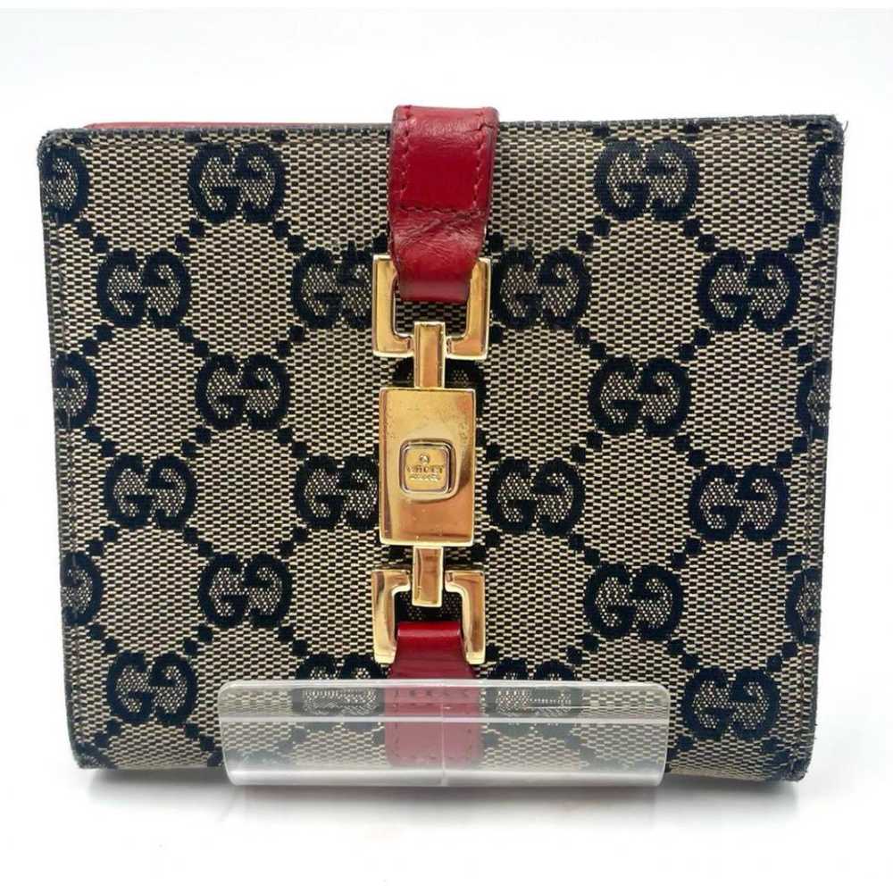 Gucci Jackie Vintage cloth wallet - image 3