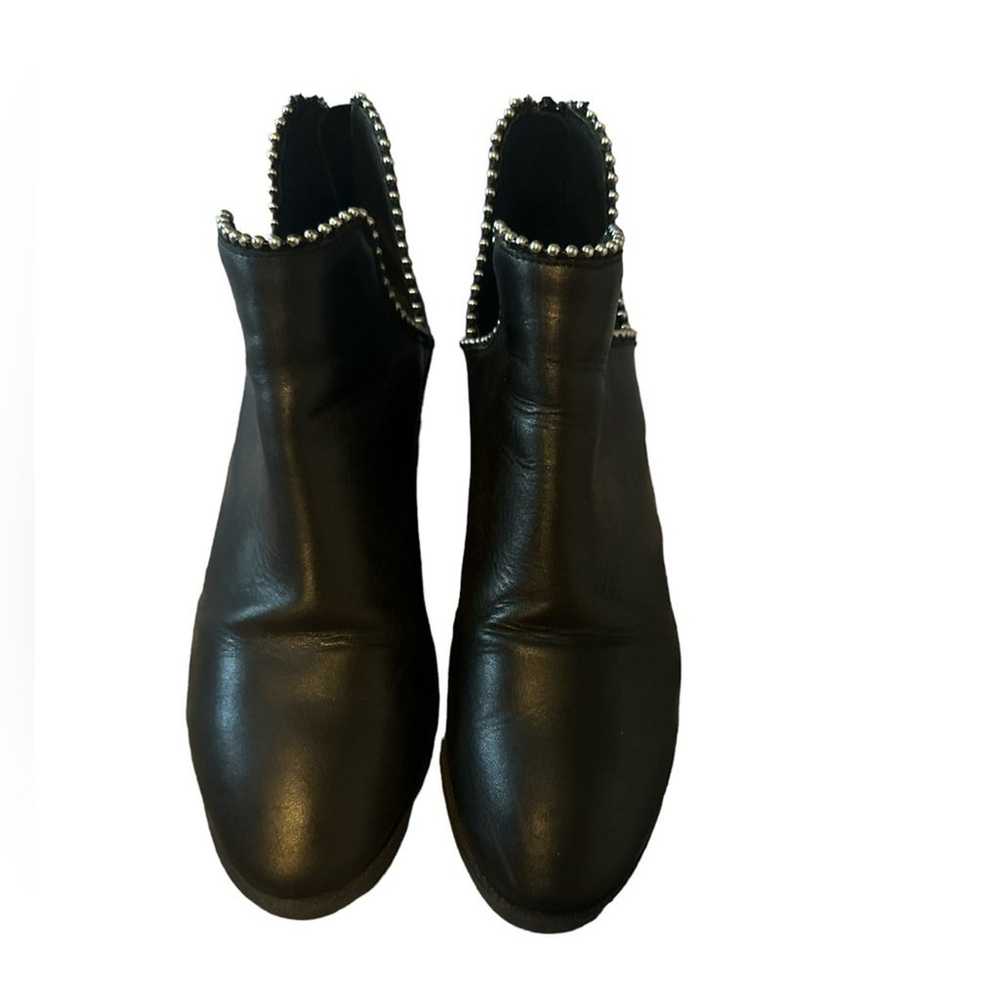 STEVE MADDEN studded leather booties! Size 9.5! - image 2