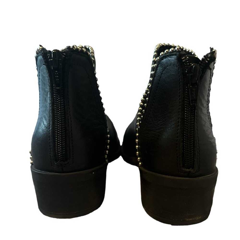 STEVE MADDEN studded leather booties! Size 9.5! - image 4