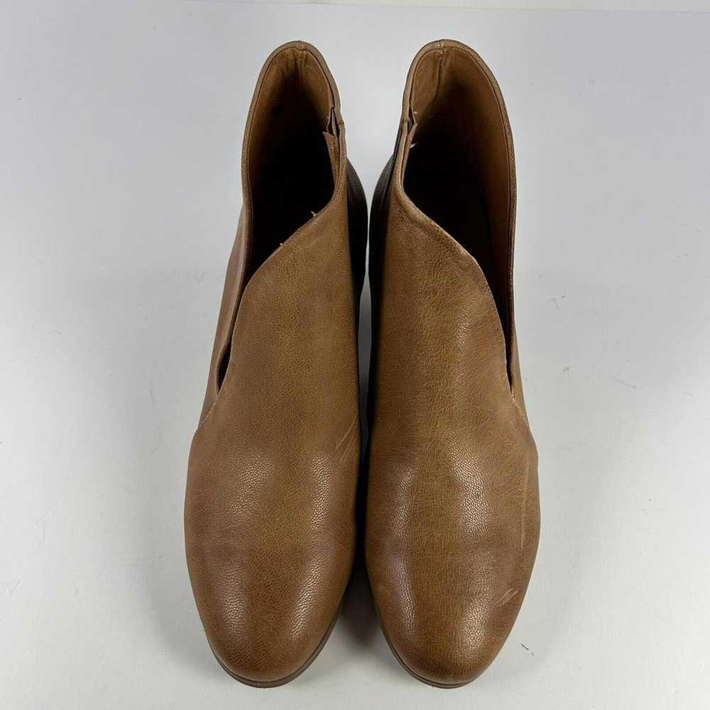 Antelope Anthropologie Cut Out Booties US 7 Brown… - image 3