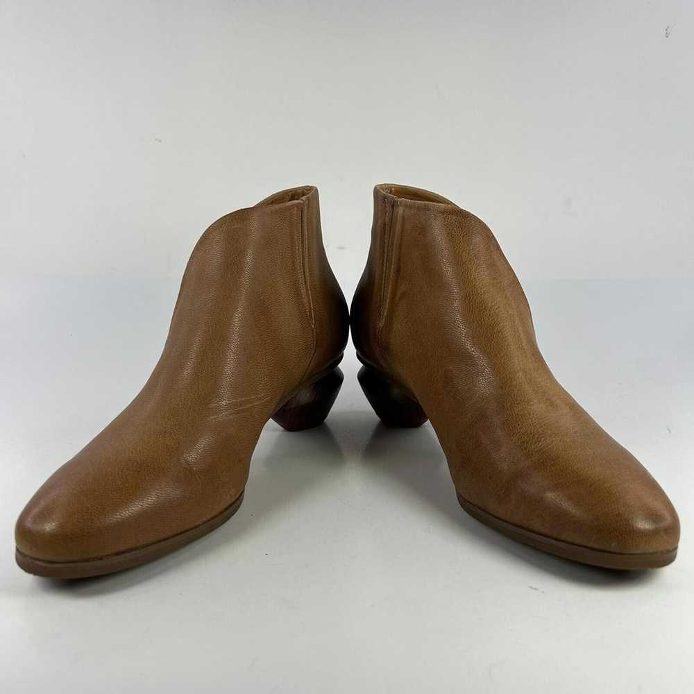 Antelope Anthropologie Cut Out Booties US 7 Brown… - image 4