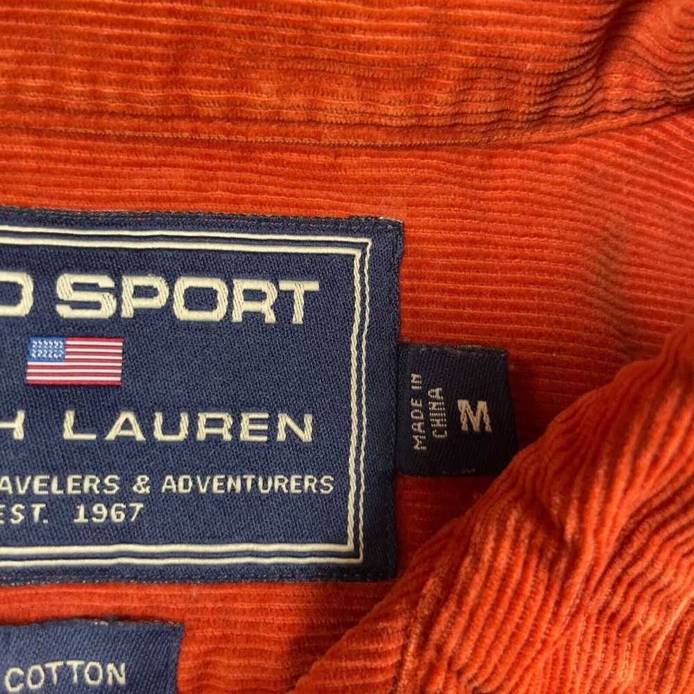 Polo Ralph Lauren Vintage Polo Sport Shirt Mens M… - image 4