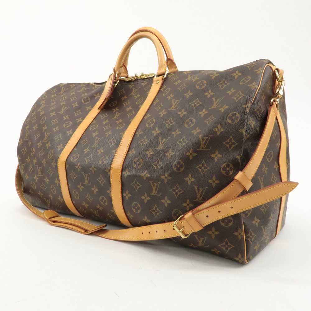 Louis Vuitton Monogram Keep All Bandouliere 60 Ba… - image 4