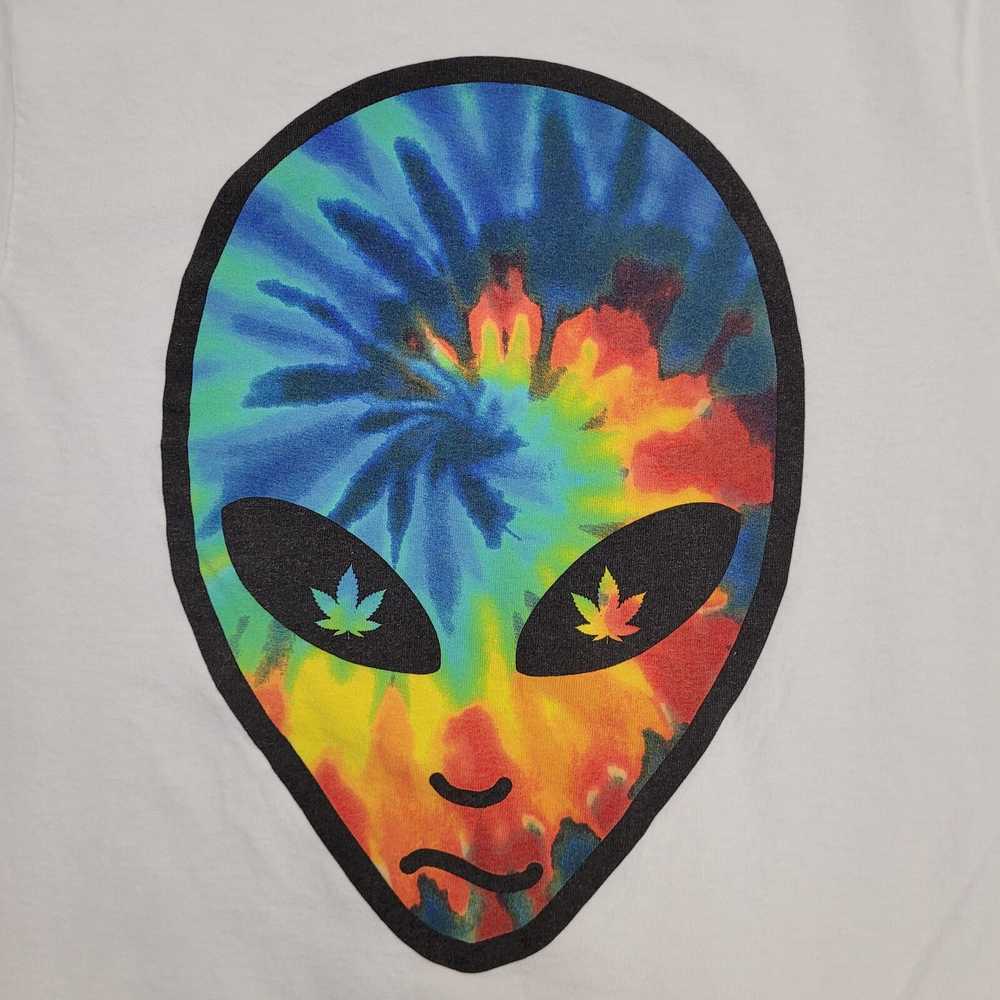 & Other Stories Rainbow Trippy Alien Shirt Medium… - image 7