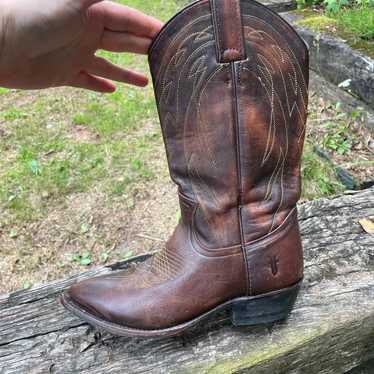 Frye Billy Western Boots Size 8