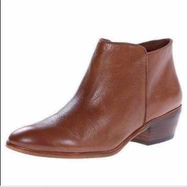Sam Edelman Petty saddle brown leather ankle boot… - image 1