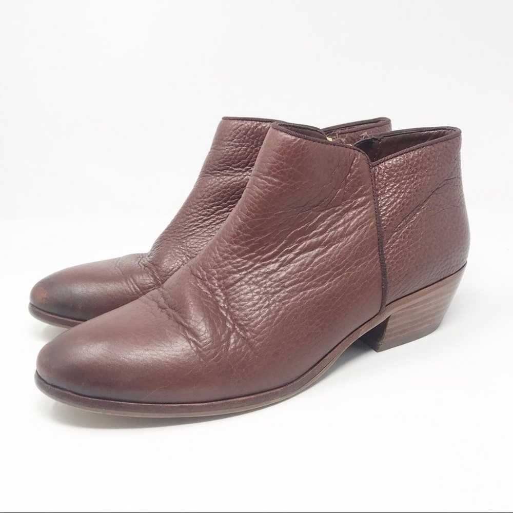 Sam Edelman Petty saddle brown leather ankle boot… - image 2