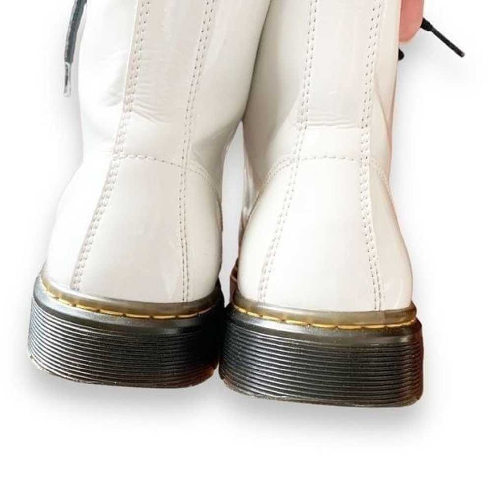 Dr. Martens 1460 Zavala Boots White Patent Leathe… - image 10