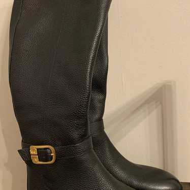 TORY BURCH BROOKE KNEE BOOTS - PERFECT BLACK - LE… - image 1