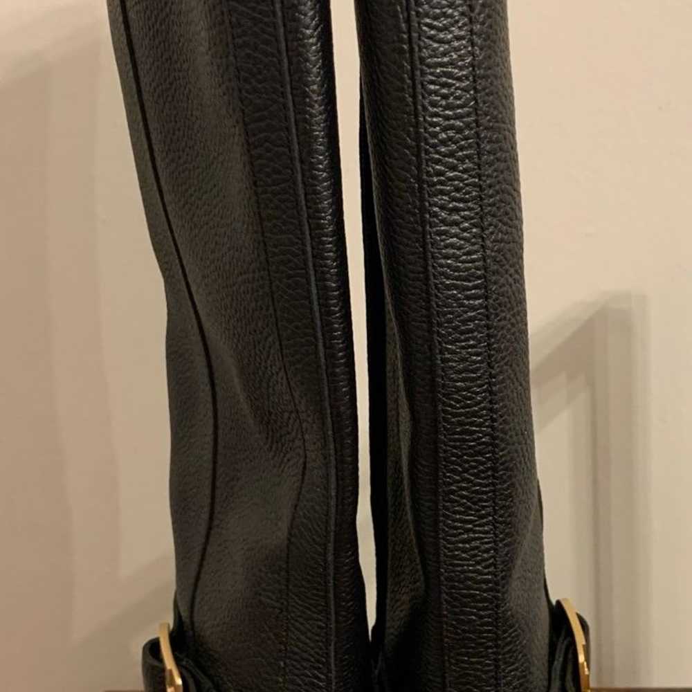 TORY BURCH BROOKE KNEE BOOTS - PERFECT BLACK - LE… - image 4