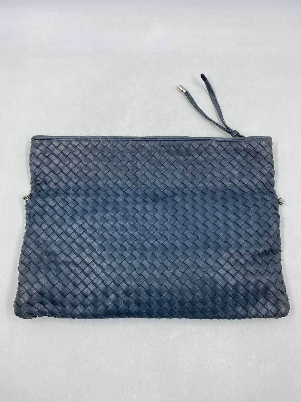 Authentic Bottega Veneta Blue Shoulder Bag - image 2