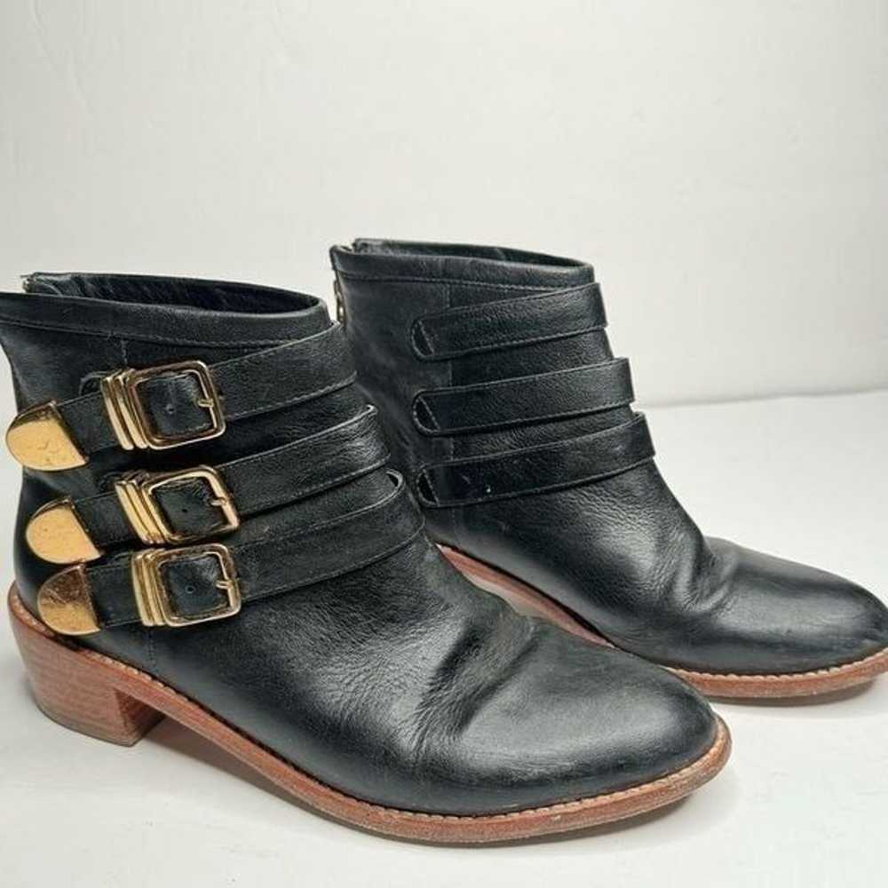 Loeffler Randall black ankle boots size 7 - image 1