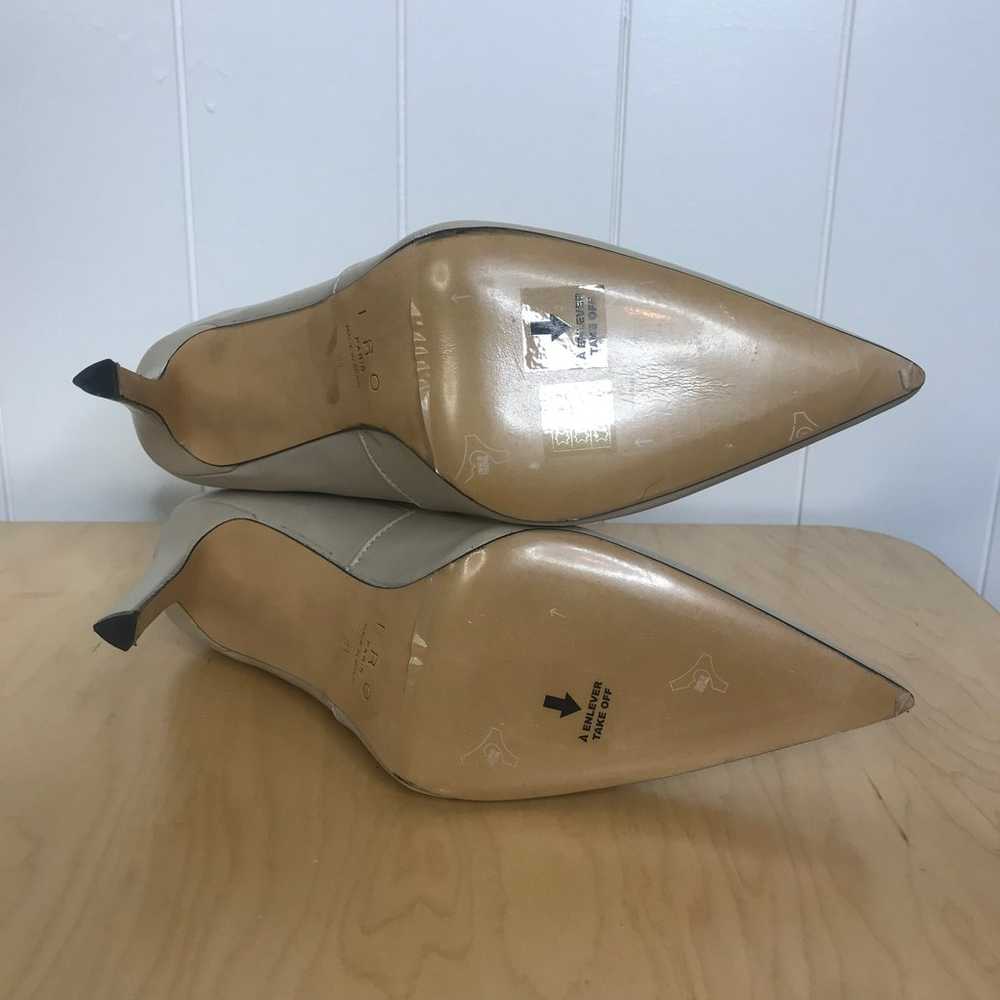 NIB IRO Champagne Stretch Leather Calf Heeled Boo… - image 7