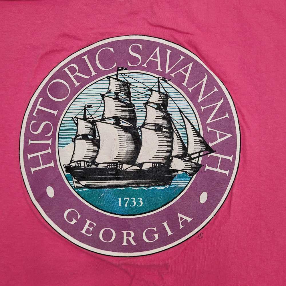 Vintage Vintage 90s Savannah Georgia Shirt XL 23x… - image 10