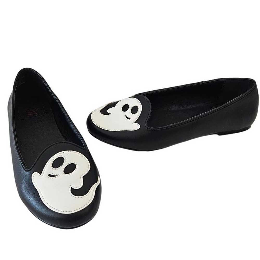 Strangecvlt Black White Ghost Flat sz 7M $60 Punk… - image 1