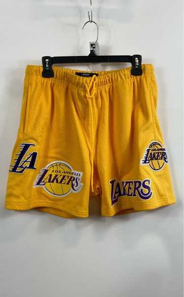 Pro Standard Mens Yellow Los Angles Lakers NBA Bas