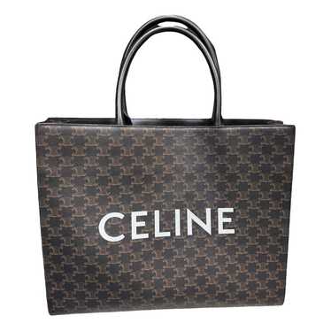 Celine Cabas Horizotal leather handbag - image 1