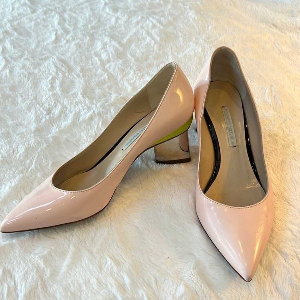 Nicholas Kirkwood pink patent pumps - image 2