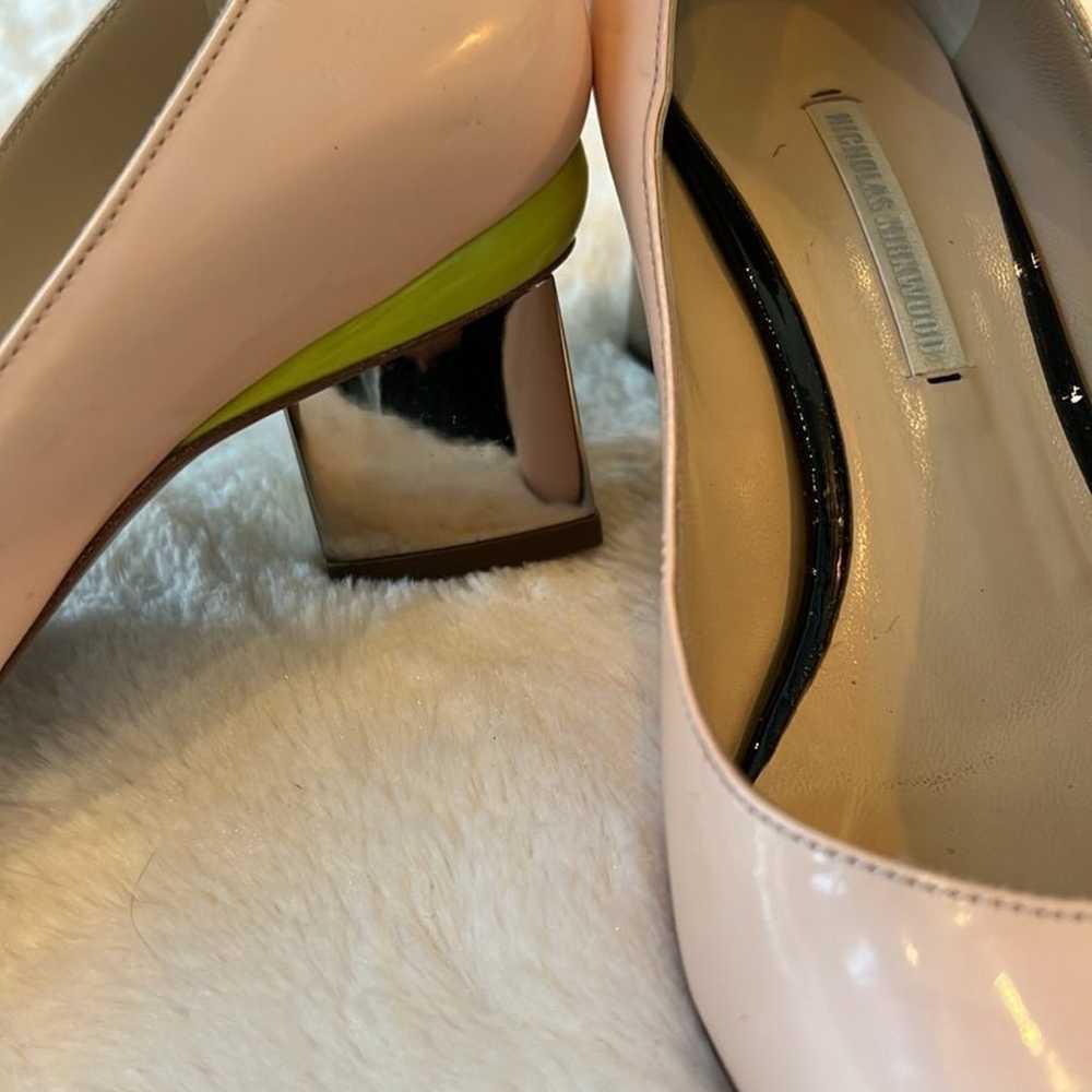 Nicholas Kirkwood pink patent pumps - image 3