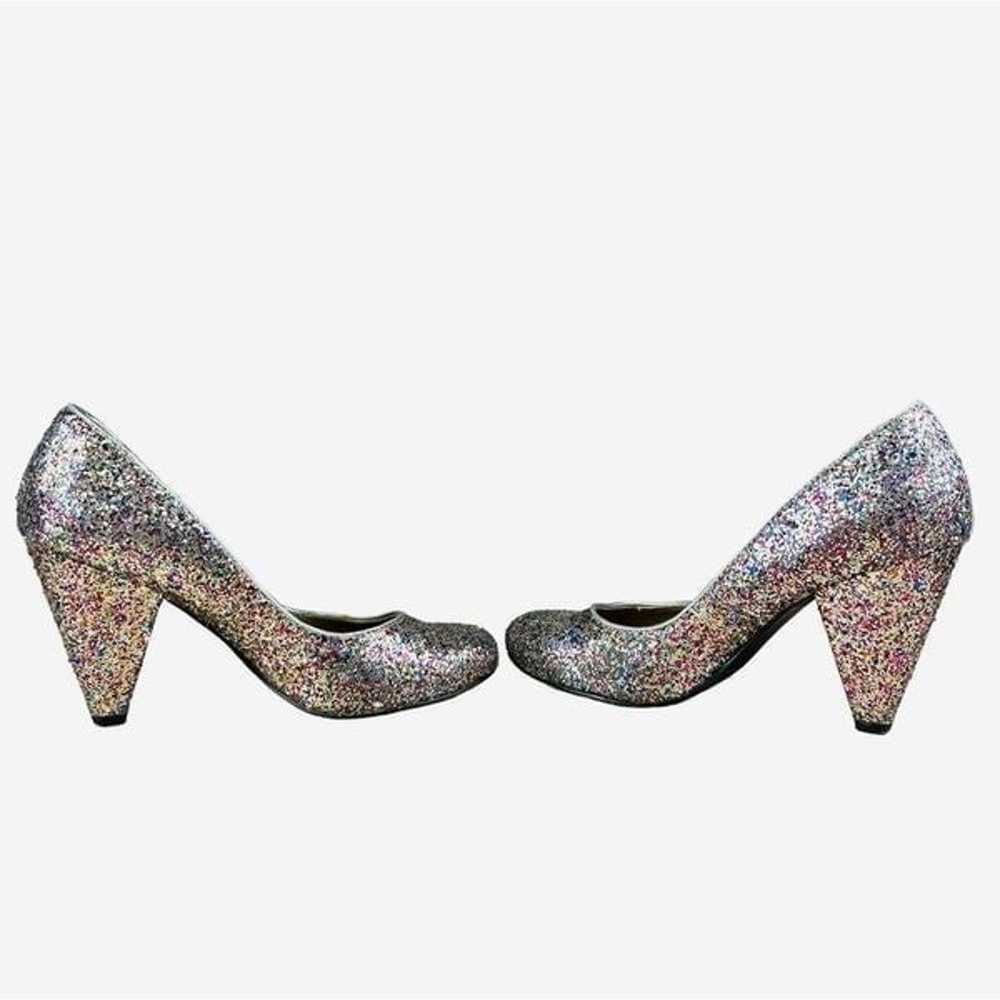 Urban Outfitters Y2K Rainbow Glitter Sparkle Roun… - image 6