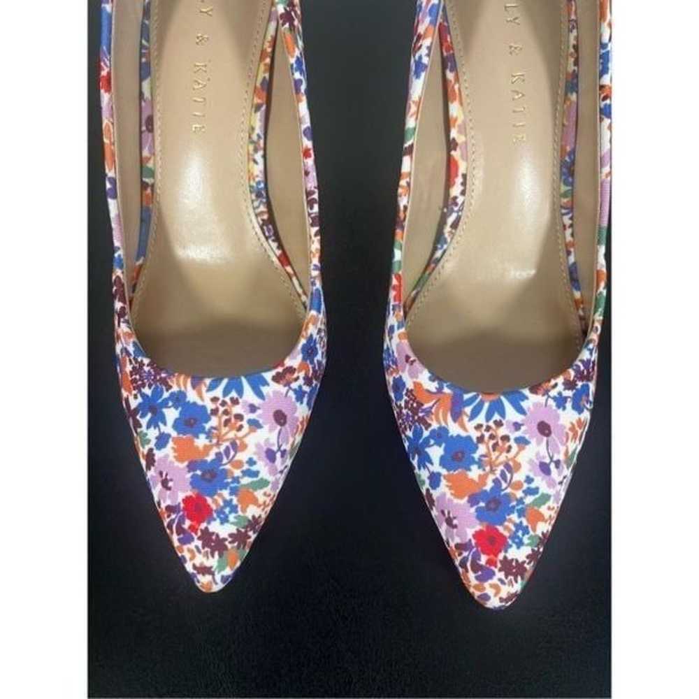 Katie & Kelly floral heels - image 6