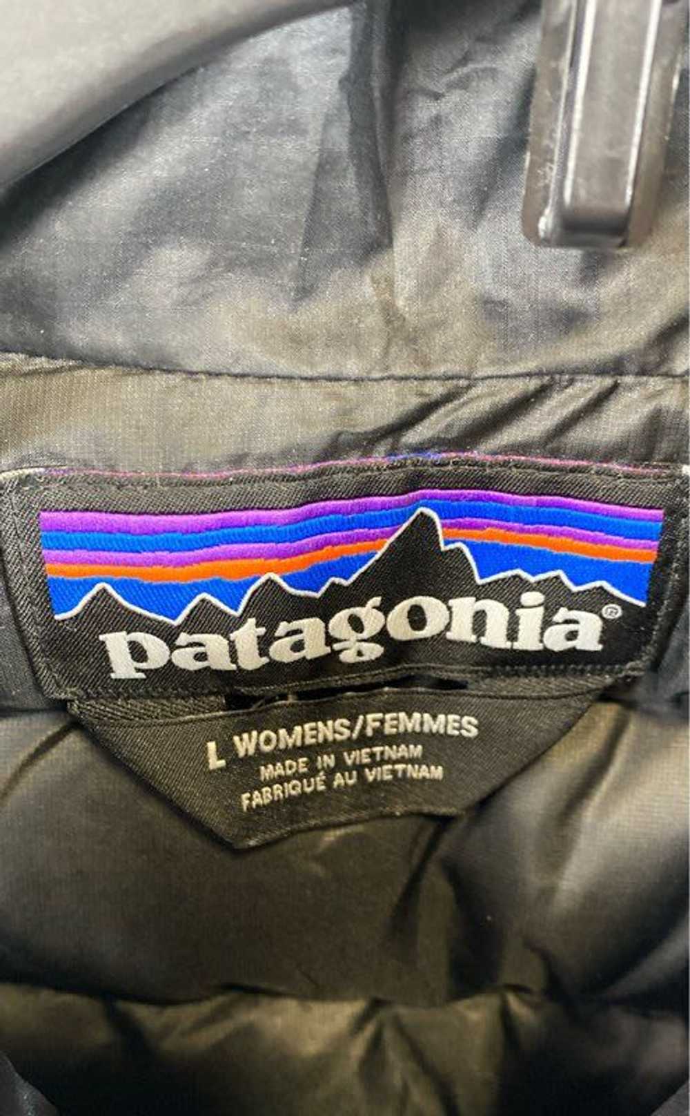 Patagonia Womens Black Mock Neck Pockets Full Zip… - image 3
