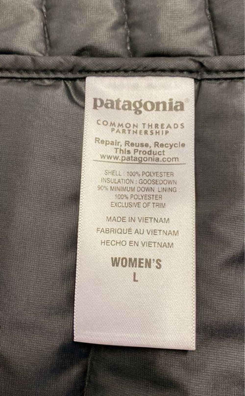 Patagonia Womens Black Mock Neck Pockets Full Zip… - image 4