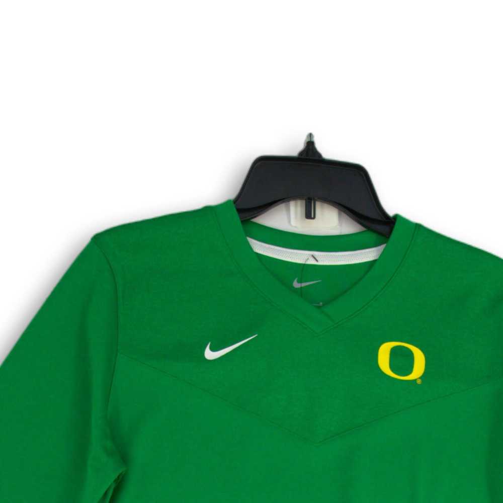 Nike Mens Green Oregon Ducks Long Sleeve Pullover… - image 3