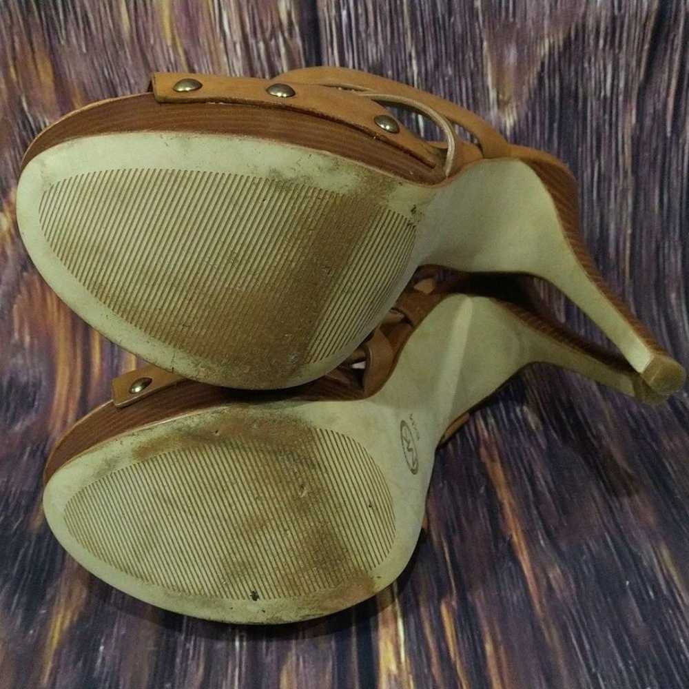 Michael Kors Wedge Heels Brown Sandals - image 5