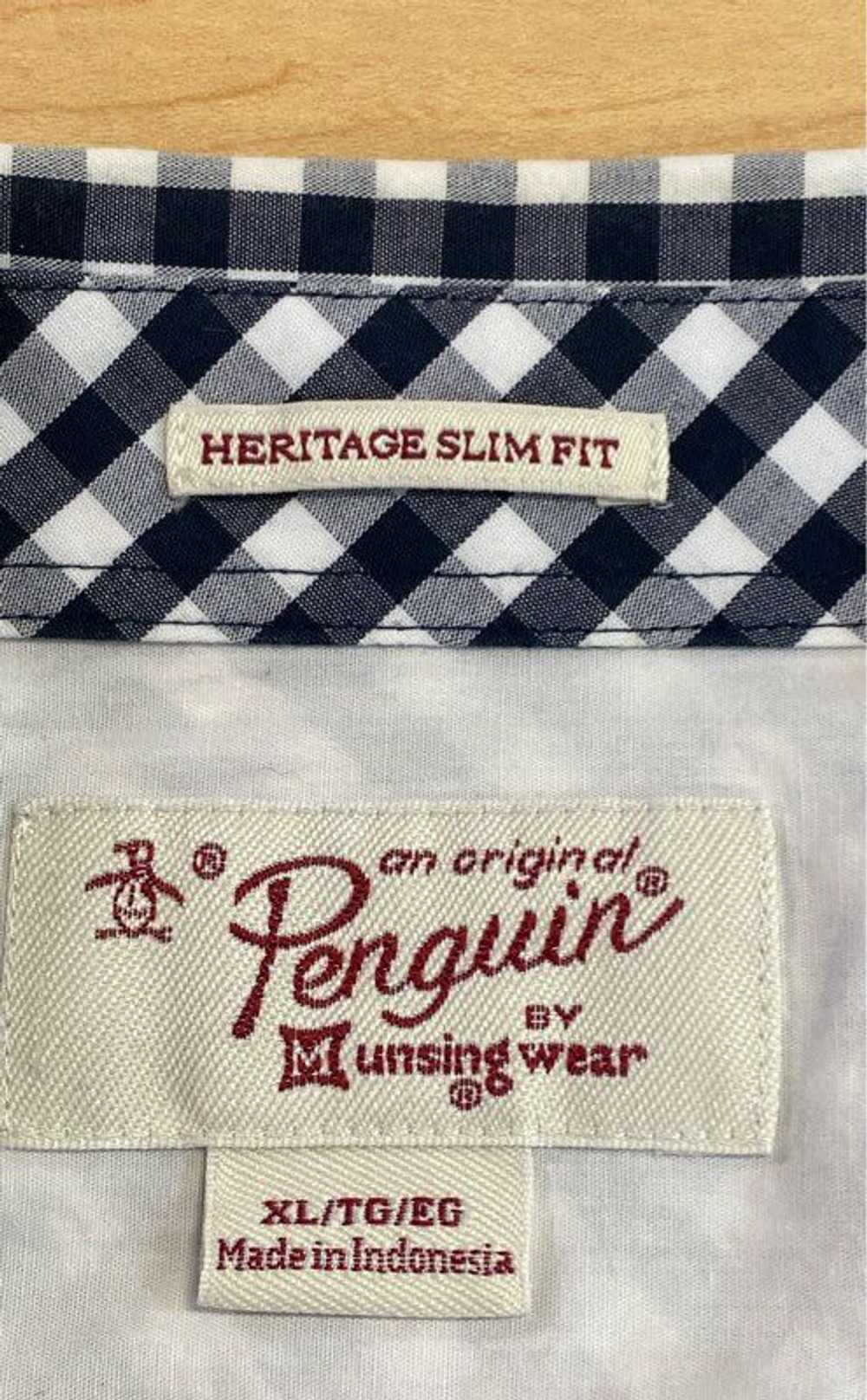 Original Penguin Penguin Men's Black & White Ging… - image 3