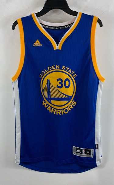Adidas NBA Golden State Warriors Curry #30 Blue J… - image 1