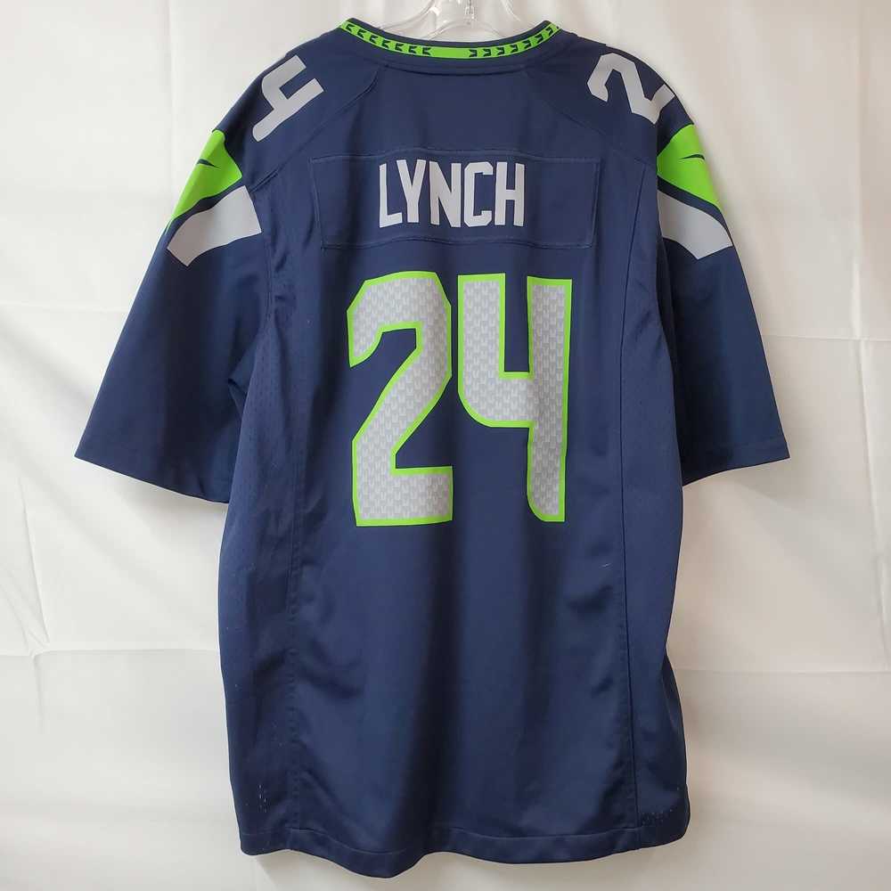 Nike NFL Seattle Seahawks Lynch #24 Football Jers… - image 2