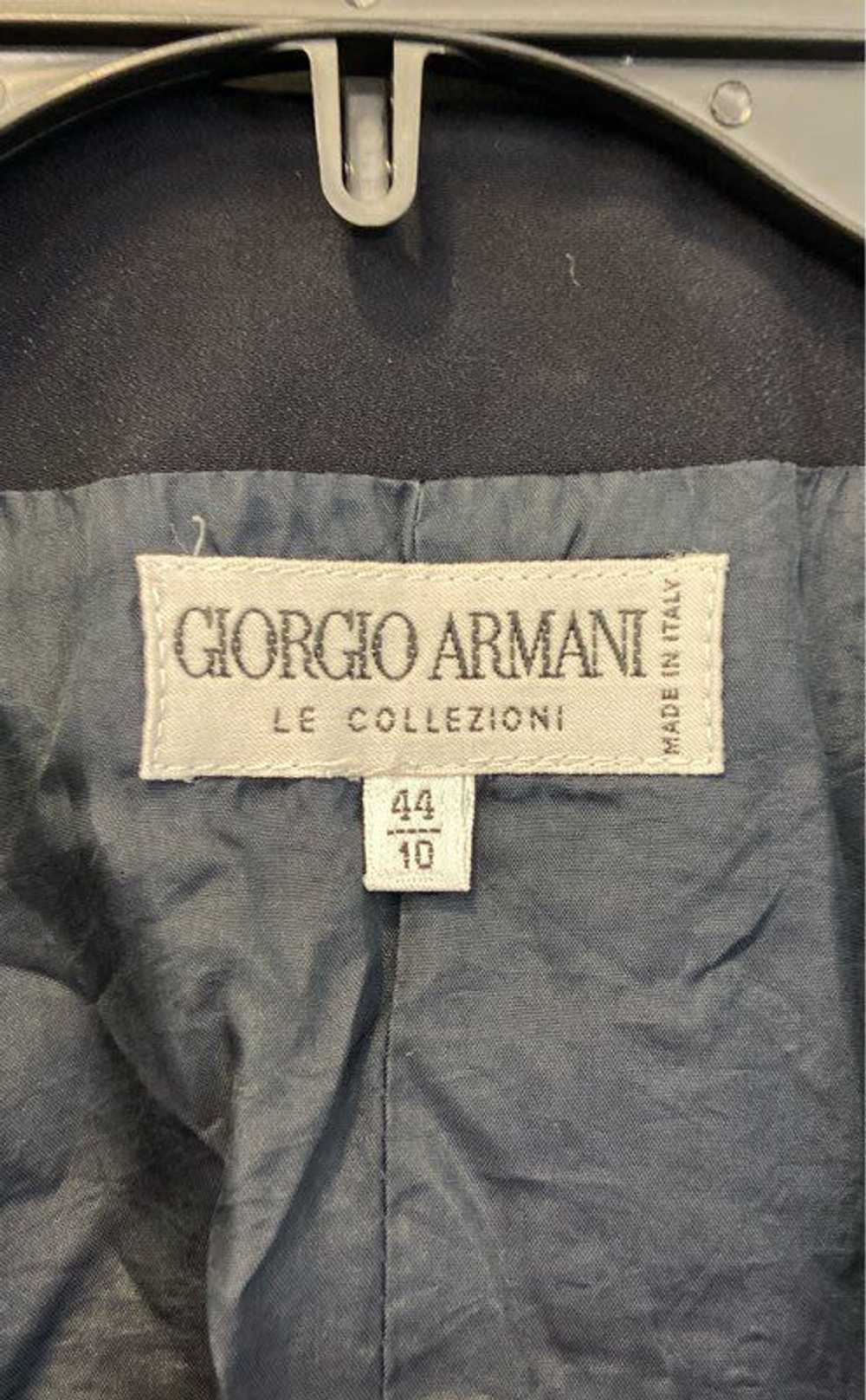 Giorgio Armani Black Jacket - Size 10 - image 3