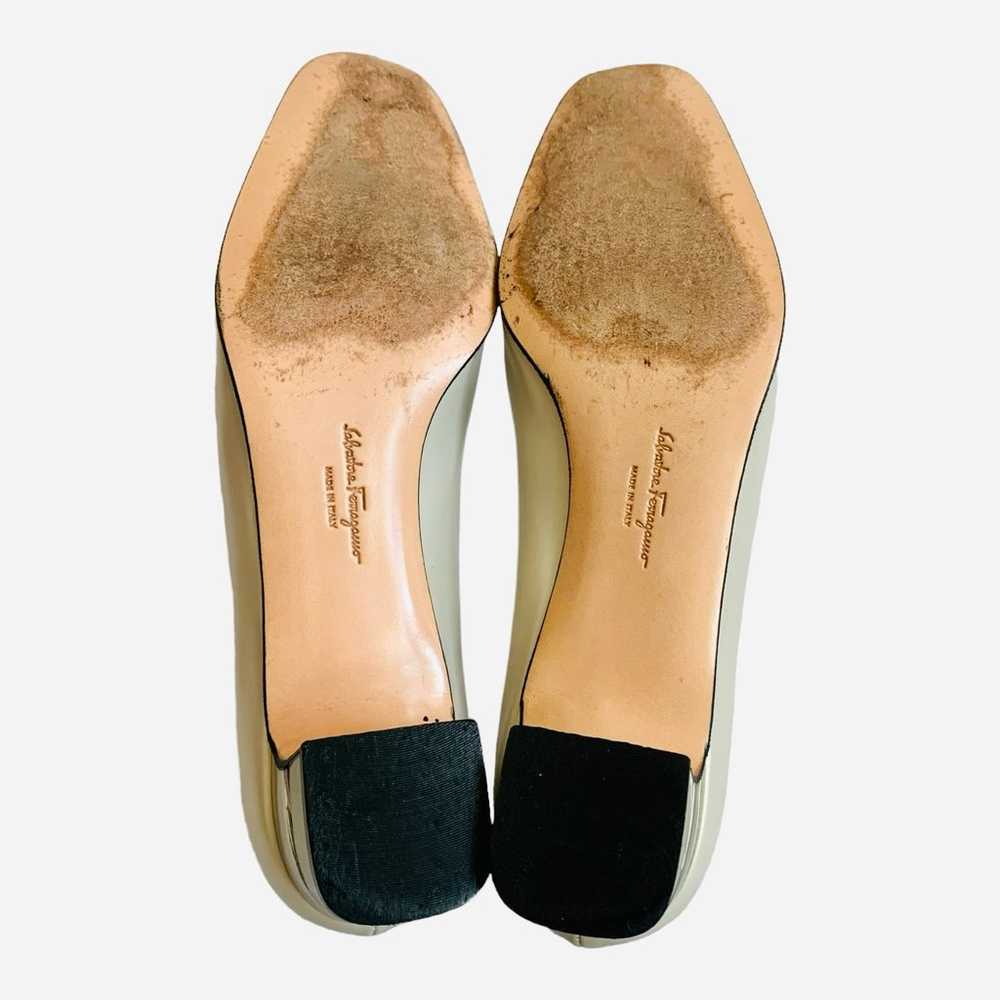 Women Shoes SALVATORE FERRAGAMO Golden Tan Leathe… - image 7