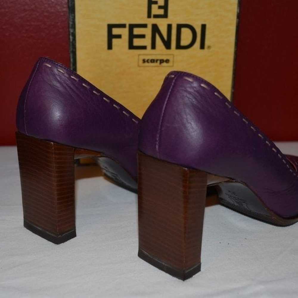 FENDI Scarpe Dreso Nero Shoes - image 11