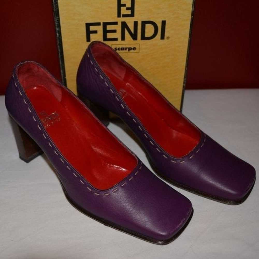 FENDI Scarpe Dreso Nero Shoes - image 12