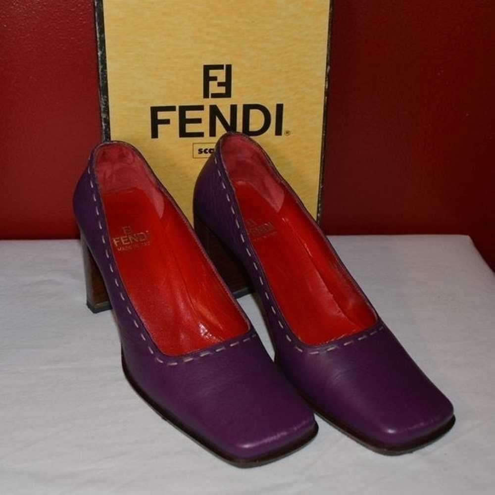 FENDI Scarpe Dreso Nero Shoes - image 2