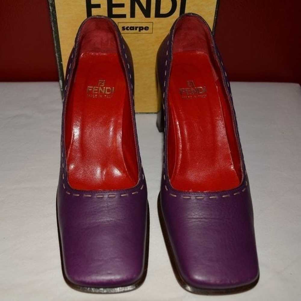 FENDI Scarpe Dreso Nero Shoes - image 4