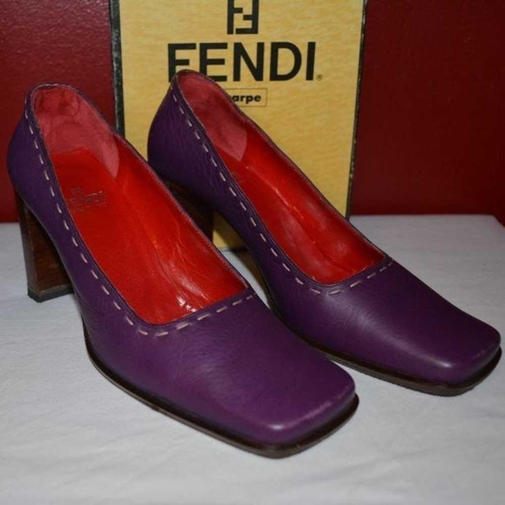 FENDI Scarpe Dreso Nero Shoes - image 6