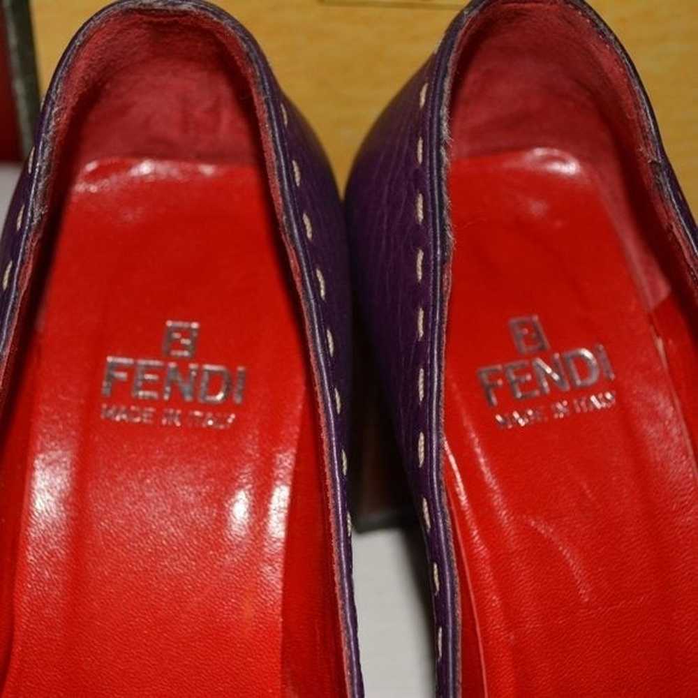 FENDI Scarpe Dreso Nero Shoes - image 7