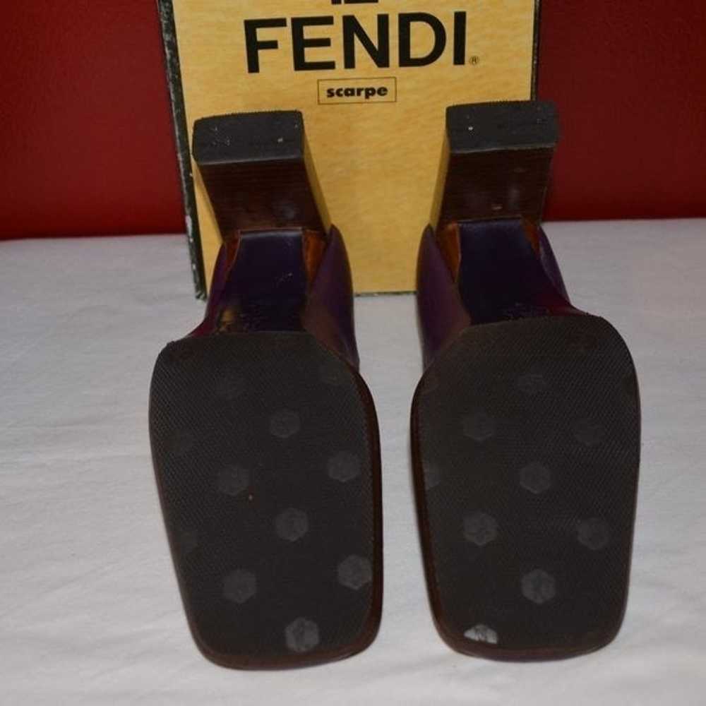 FENDI Scarpe Dreso Nero Shoes - image 8