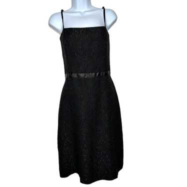 H&M Black Fit And Flair Sleeveless Dress Size 8
