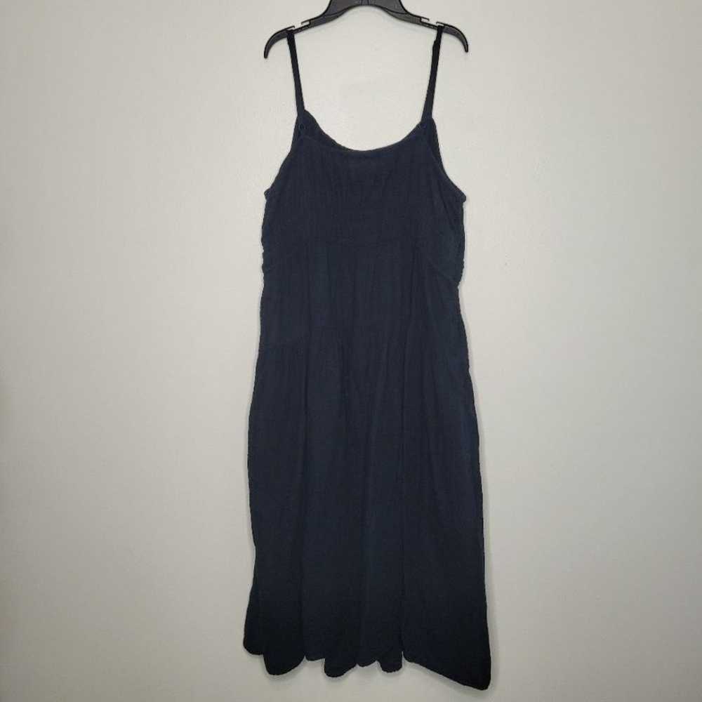 Old Navy Waist-Defined Smocked Tiered Midi Cami D… - image 4