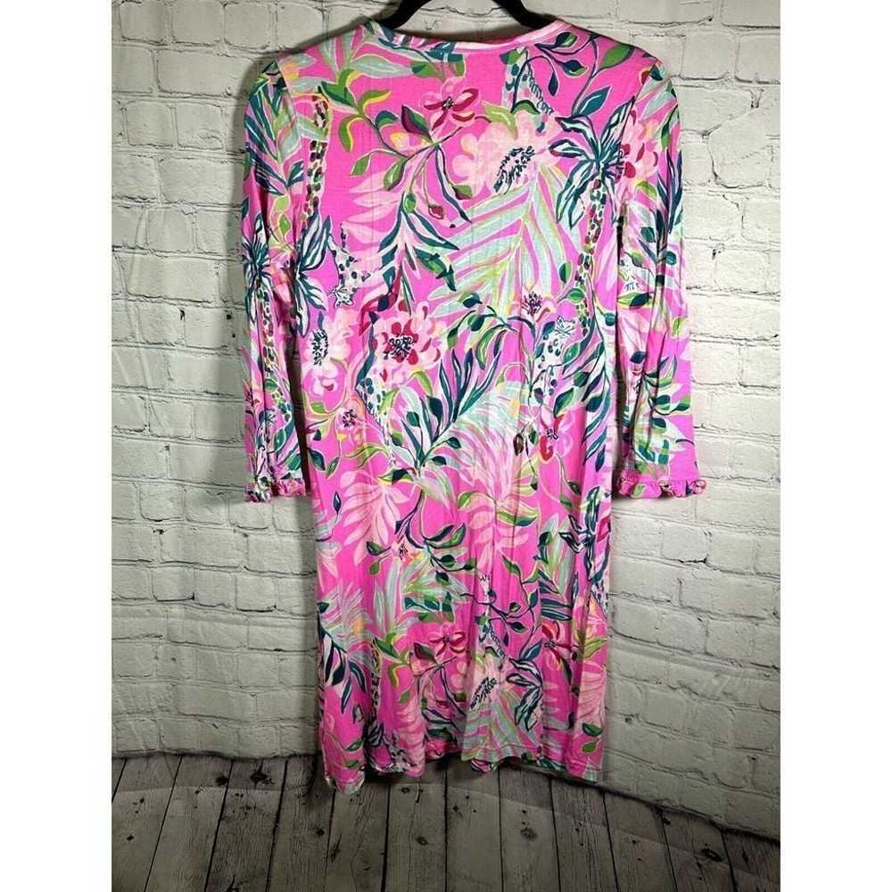 LILLY PULITZER LADIES LONG SLEEVE FLORAL RAYON BL… - image 5