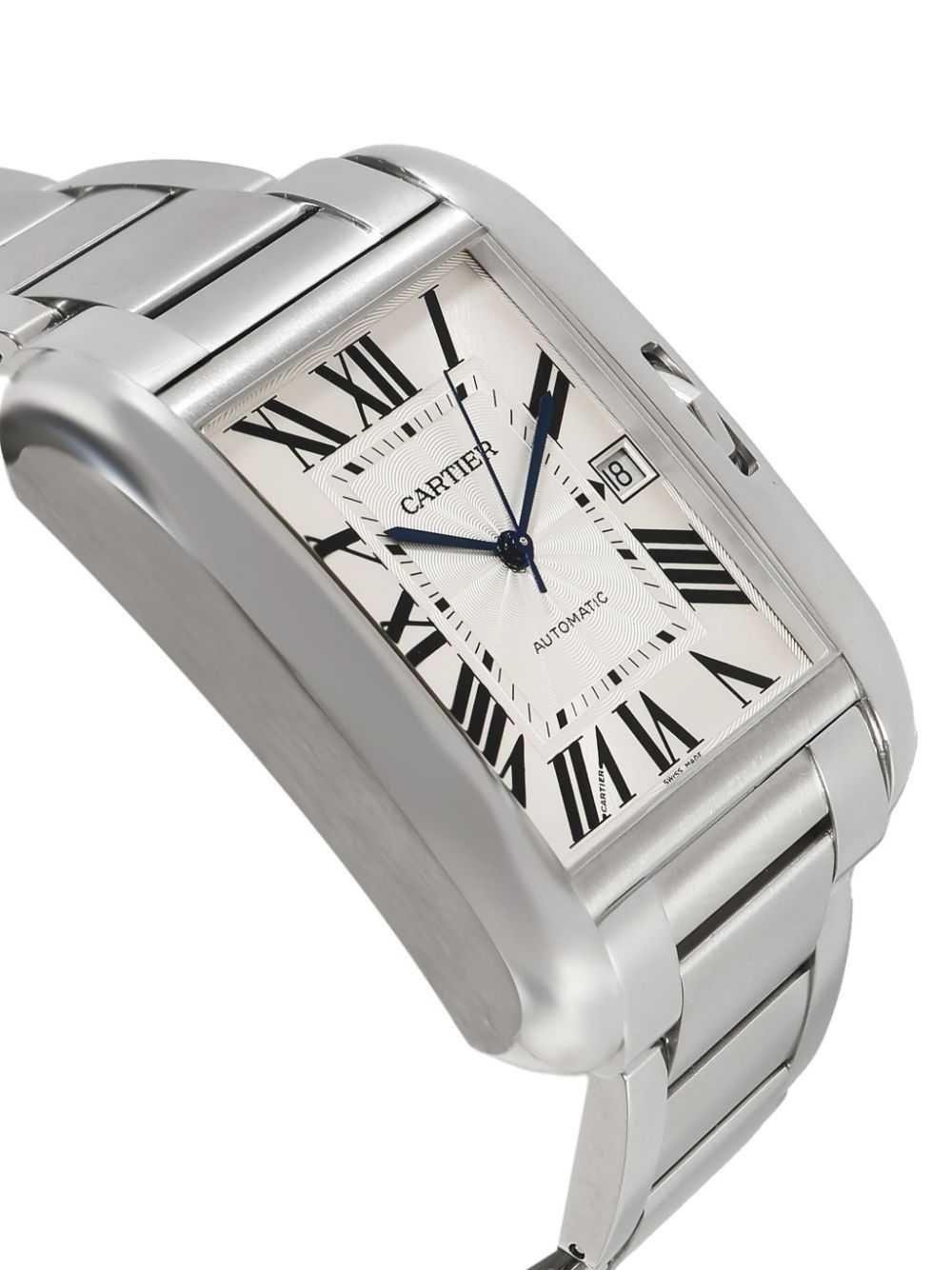 Cartier 2014 pre-owned Tank Anglaise 36mm - Silver - image 3