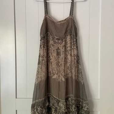 diane von furstenberg silk dresses size 12 - image 1