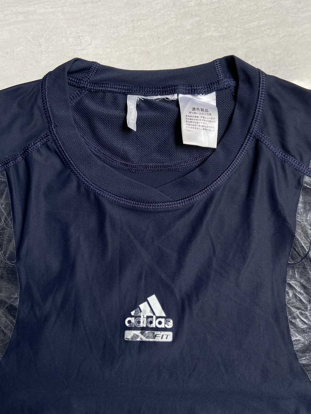 Adidas ADIDAS TECHFIT Powerweb Navy Sleeveless T-… - image 10