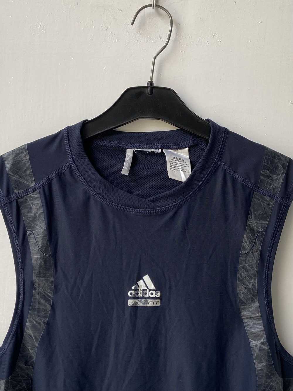 Adidas ADIDAS TECHFIT Powerweb Navy Sleeveless T-… - image 3