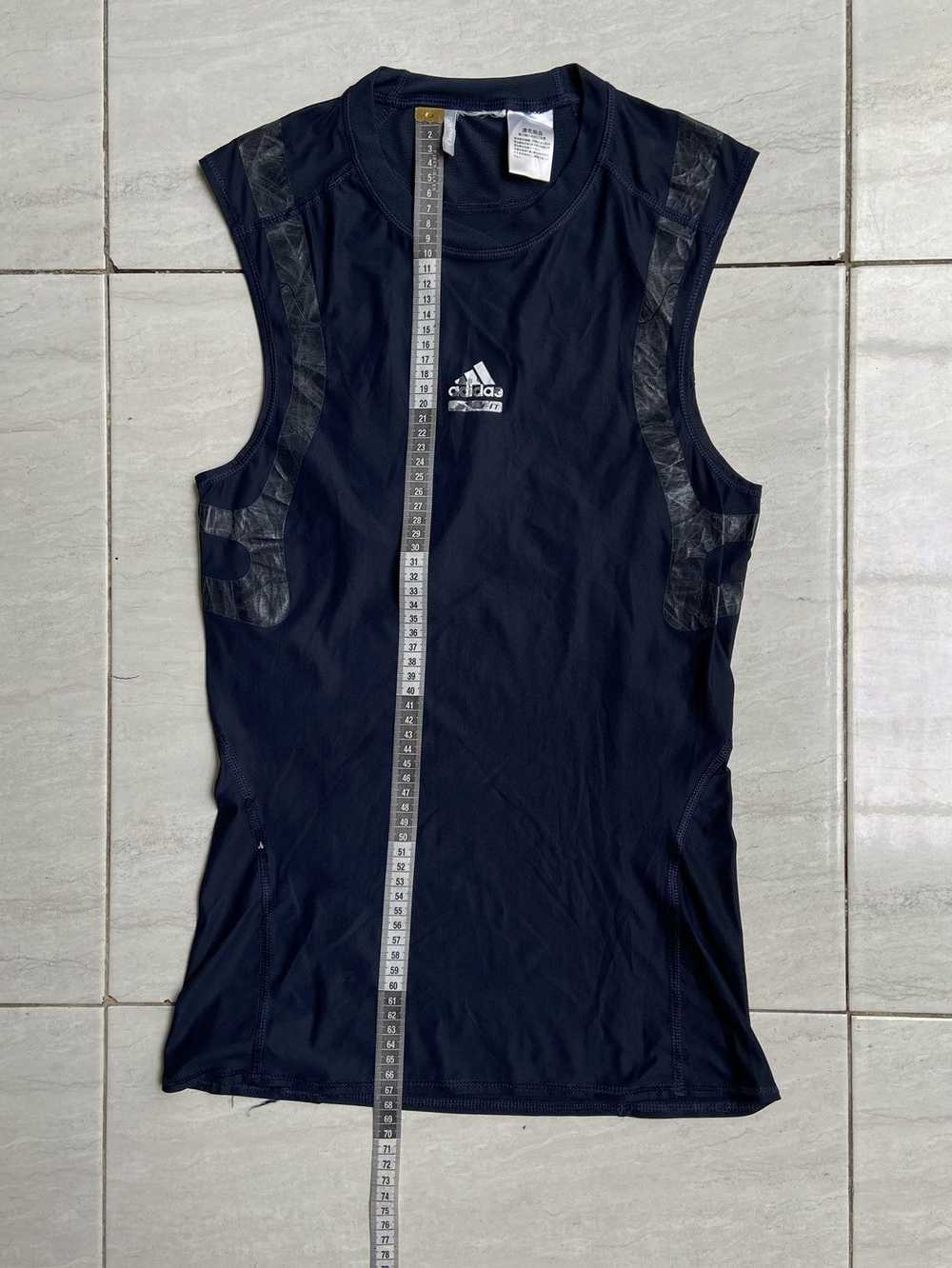 Adidas ADIDAS TECHFIT Powerweb Navy Sleeveless T-… - image 7