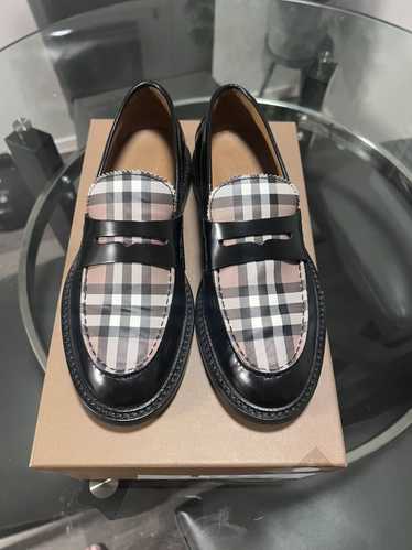 Burberry Burberry Black Croftwood Penny Loafers - image 1